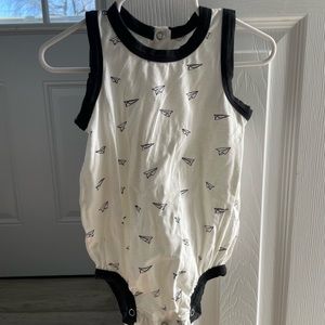 KQ Paper Plane bubble romper